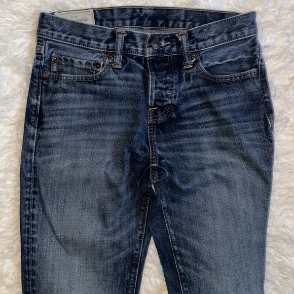 Abercrombie & Fitch Men’s Button Fly Jeans, Size 29x32 - Picture 4 of 16